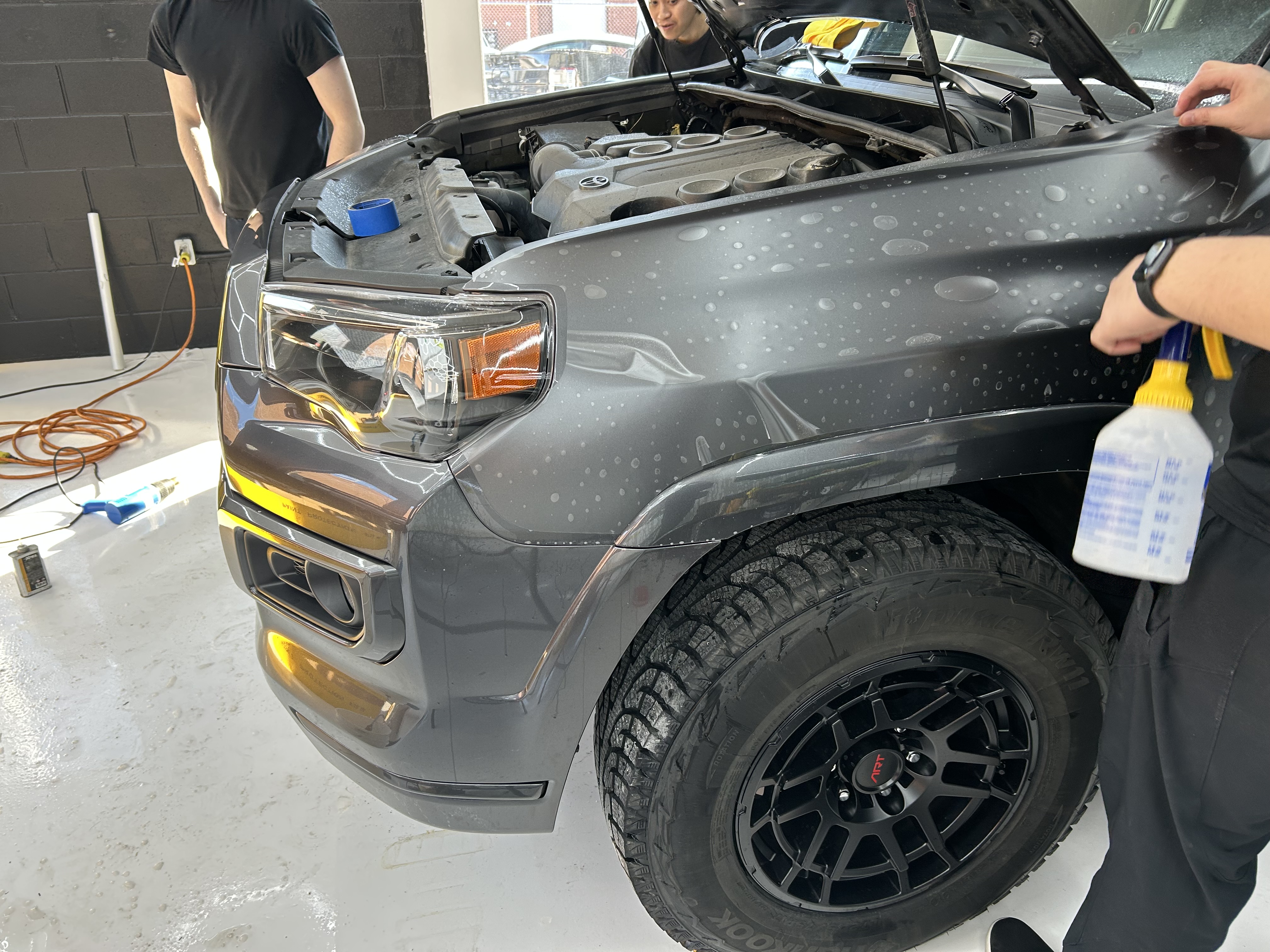 PPF Hood Installation